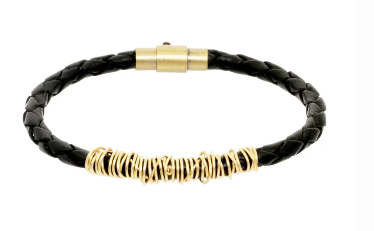 Anne Woodman Jewelry: Braided Bolo Bangle - Image 2