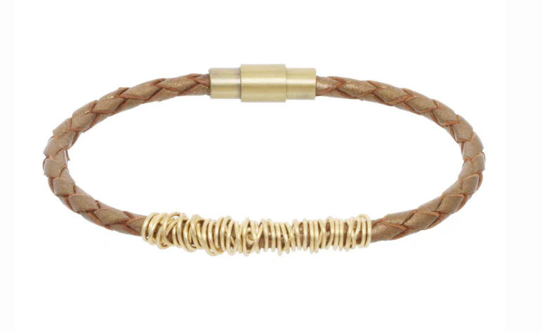 Anne Woodman Jewelry: Braided Bolo Bangle - Image 3