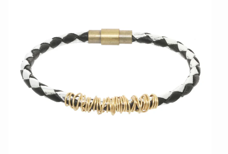 Anne Woodman Jewelry: Braided Bolo Bangle - Image 4