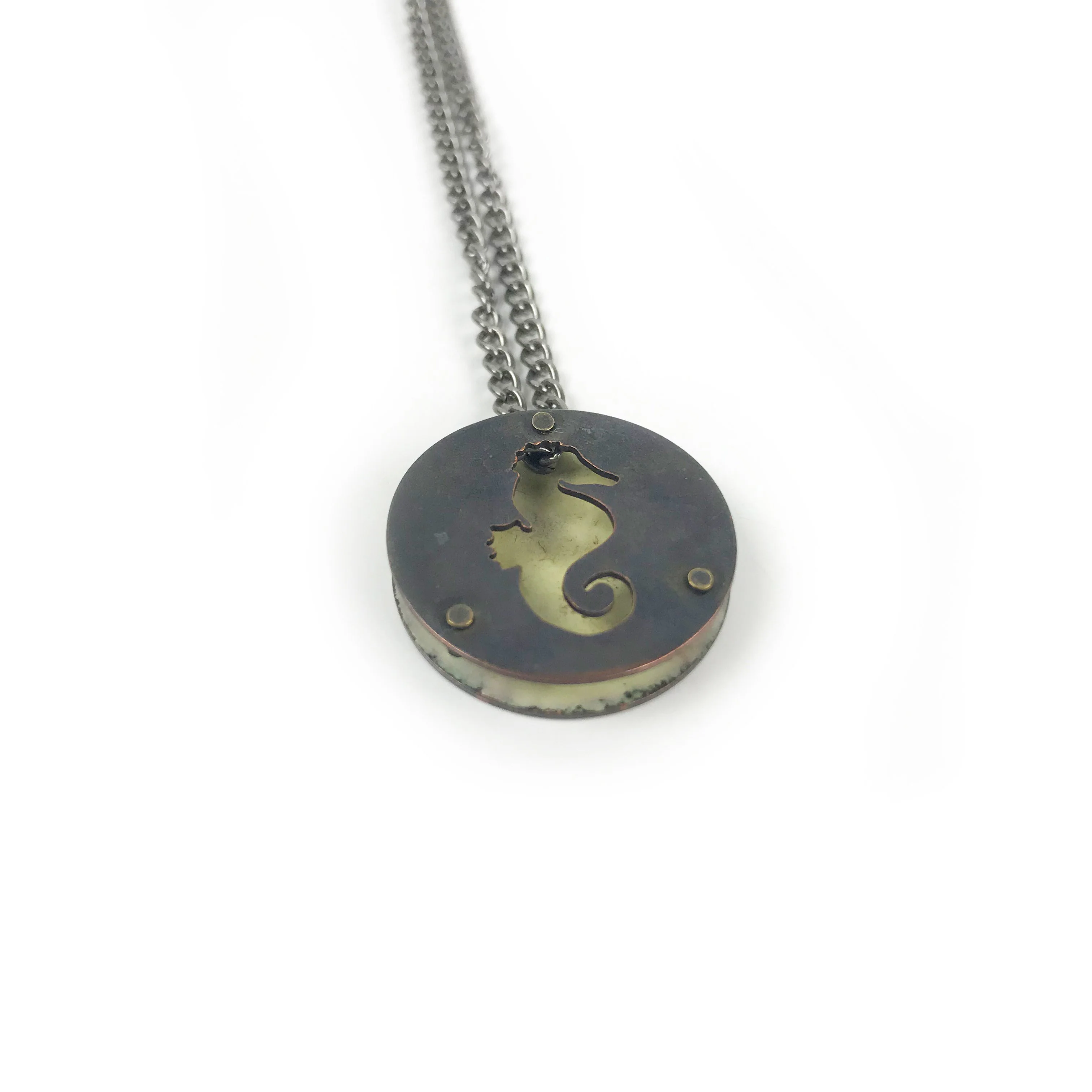 Ally Weaver Necklace: Nautical Pendant - Image 2