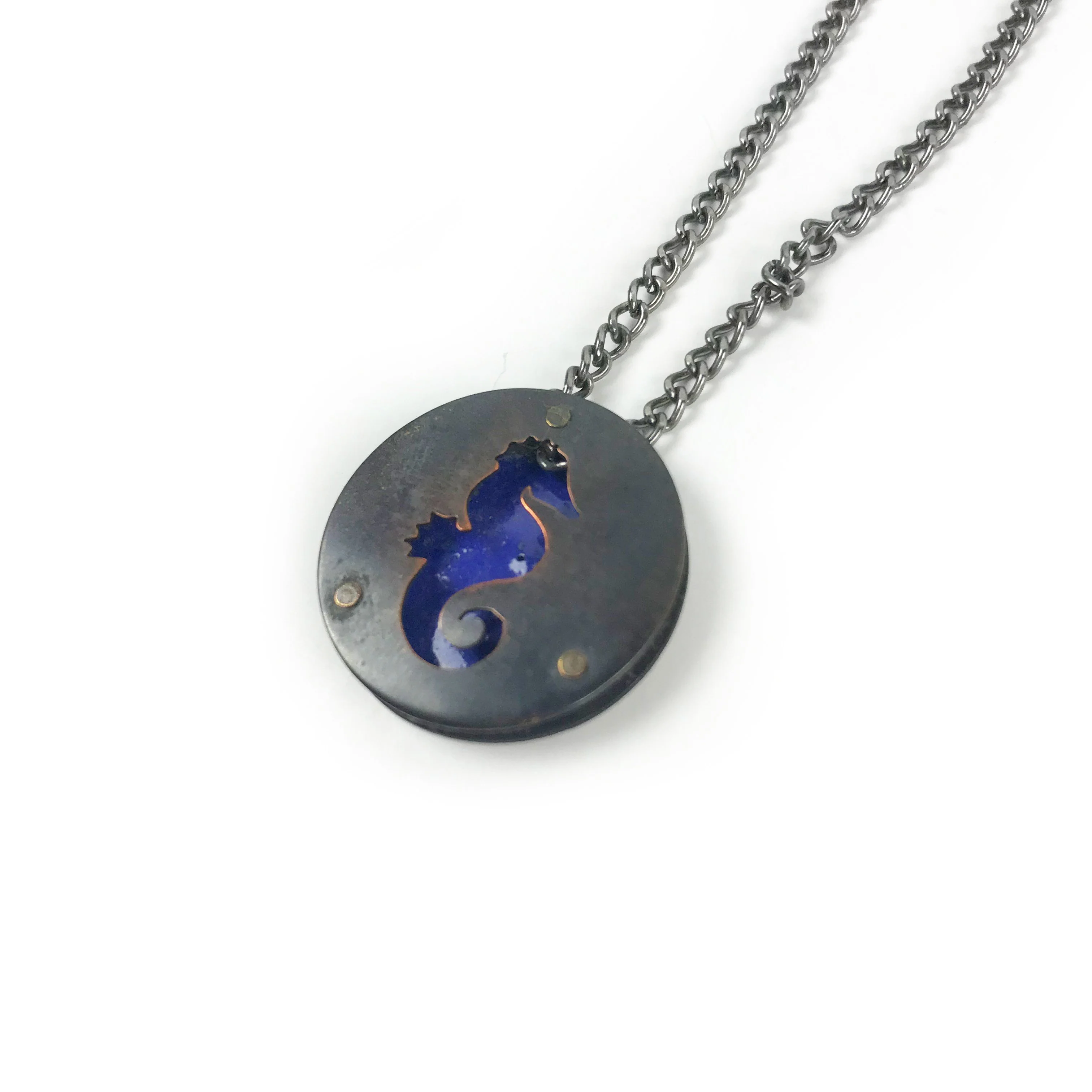 Ally Weaver Necklace: Nautical Pendant - Image 4