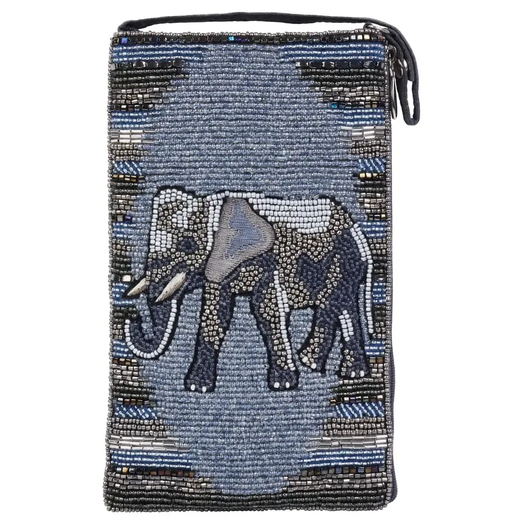 Bamboo Trading Company Beaded Club Bag: Animals