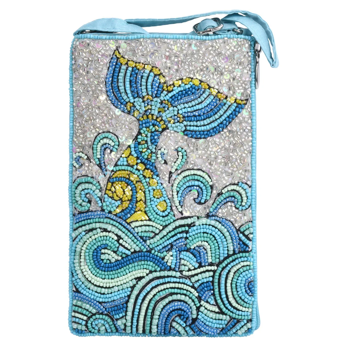Bamboo Trading Company Beaded Club Bag: Sea Life - Image 4