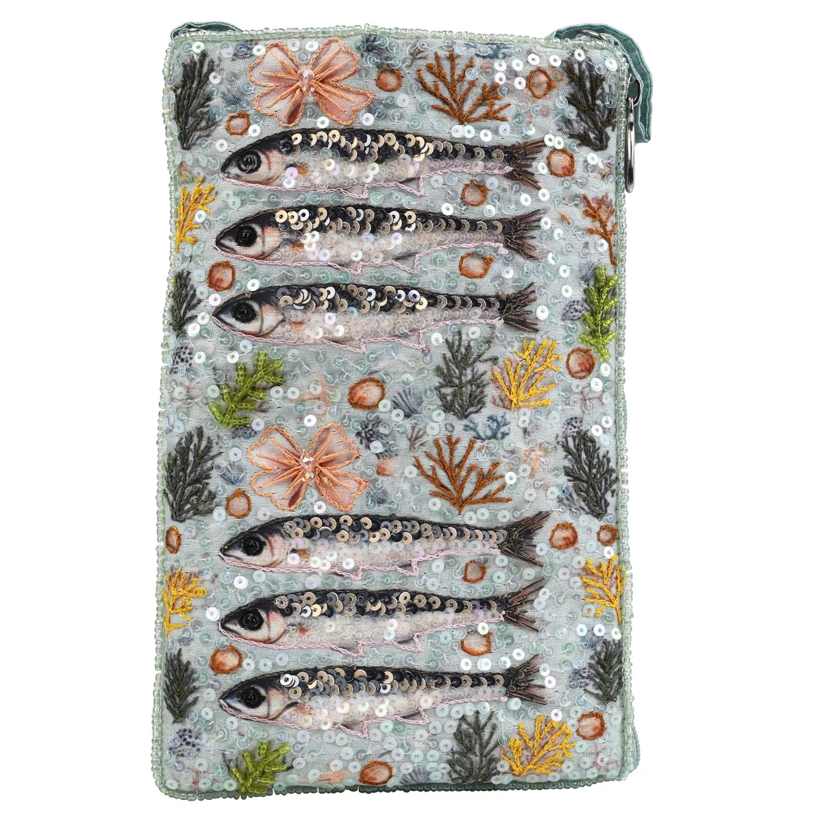 Bamboo Trading Company Beaded Club Bag: Sea Life - Image 5