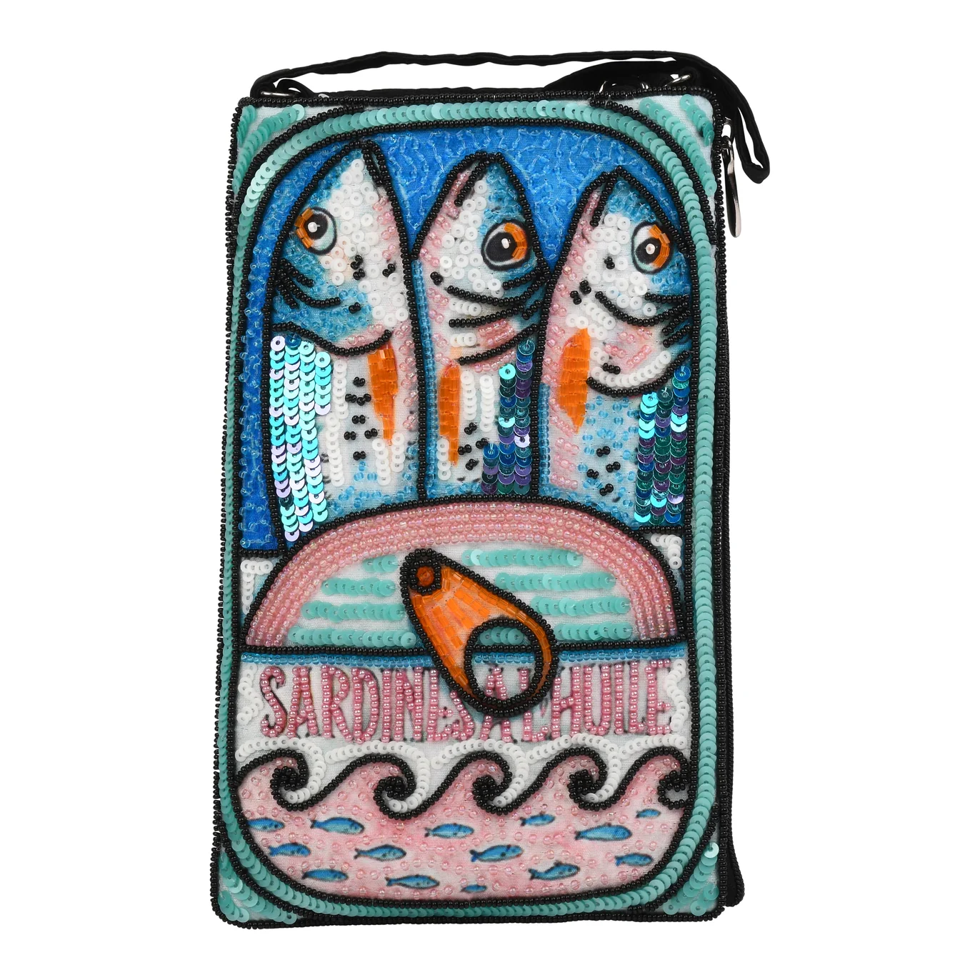 Bamboo Trading Company Beaded Club Bag: Sea Life - Image 8