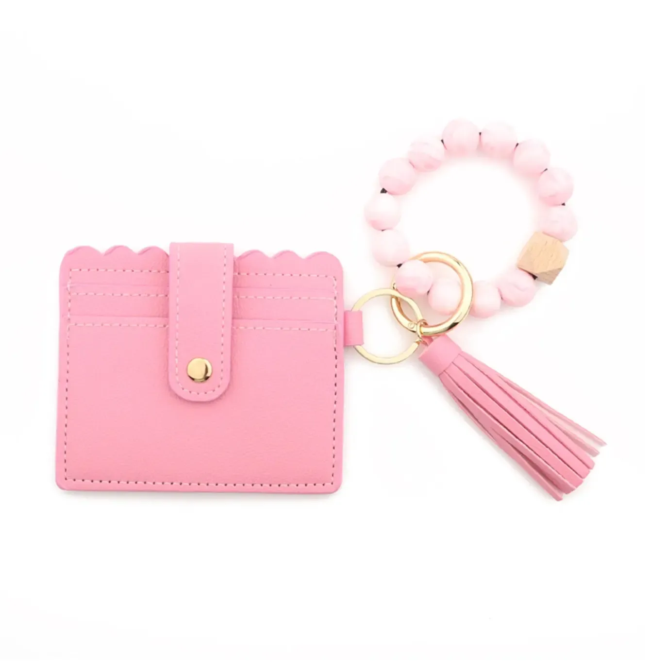 Bewaltz Wallet: Beaded Bracelet Card Holder
