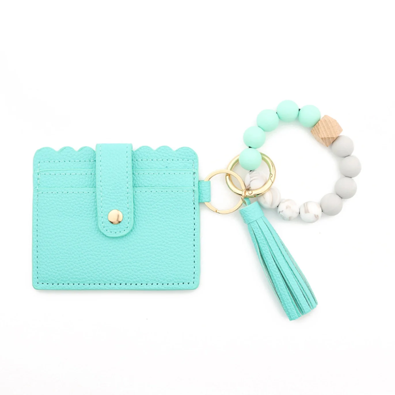 Bewaltz Wallet: Beaded Bracelet Card Holder - Image 3
