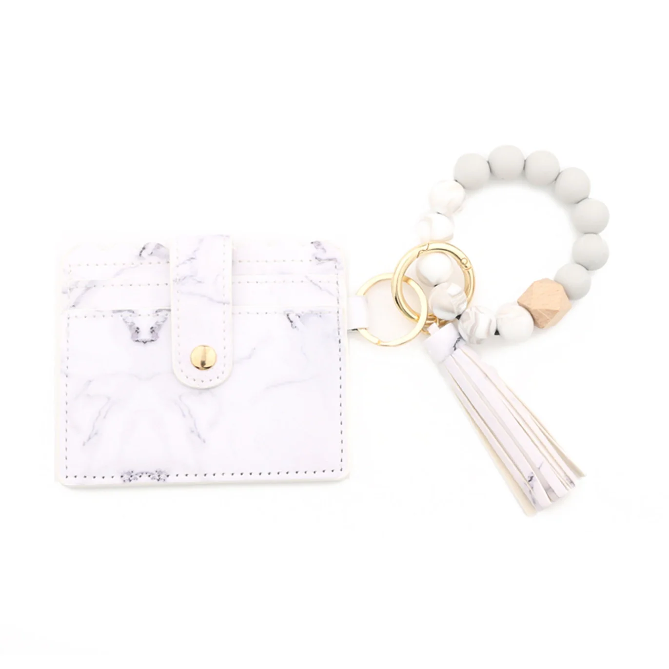Bewaltz Wallet: Beaded Bracelet Card Holder - Image 4