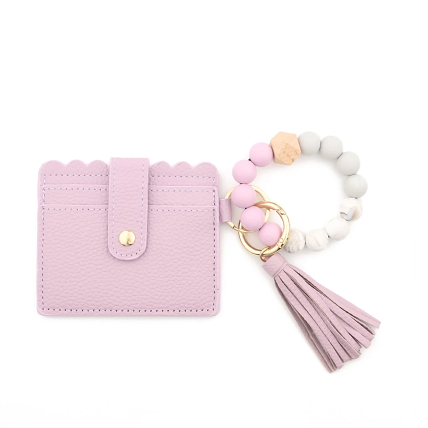 Bewaltz Wallet: Beaded Bracelet Card Holder - Image 5