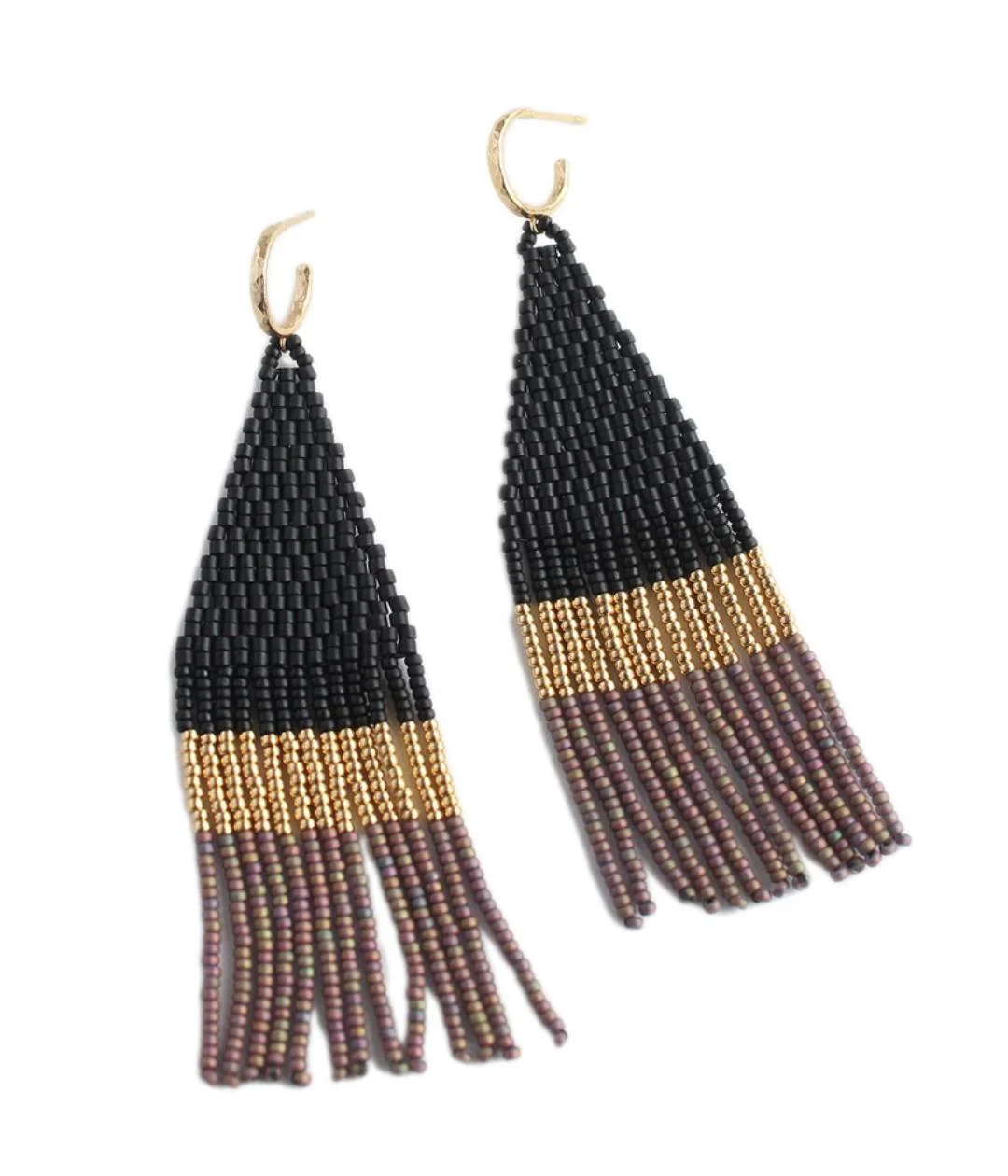 Bluma Project Earrings: Franja - Image 3
