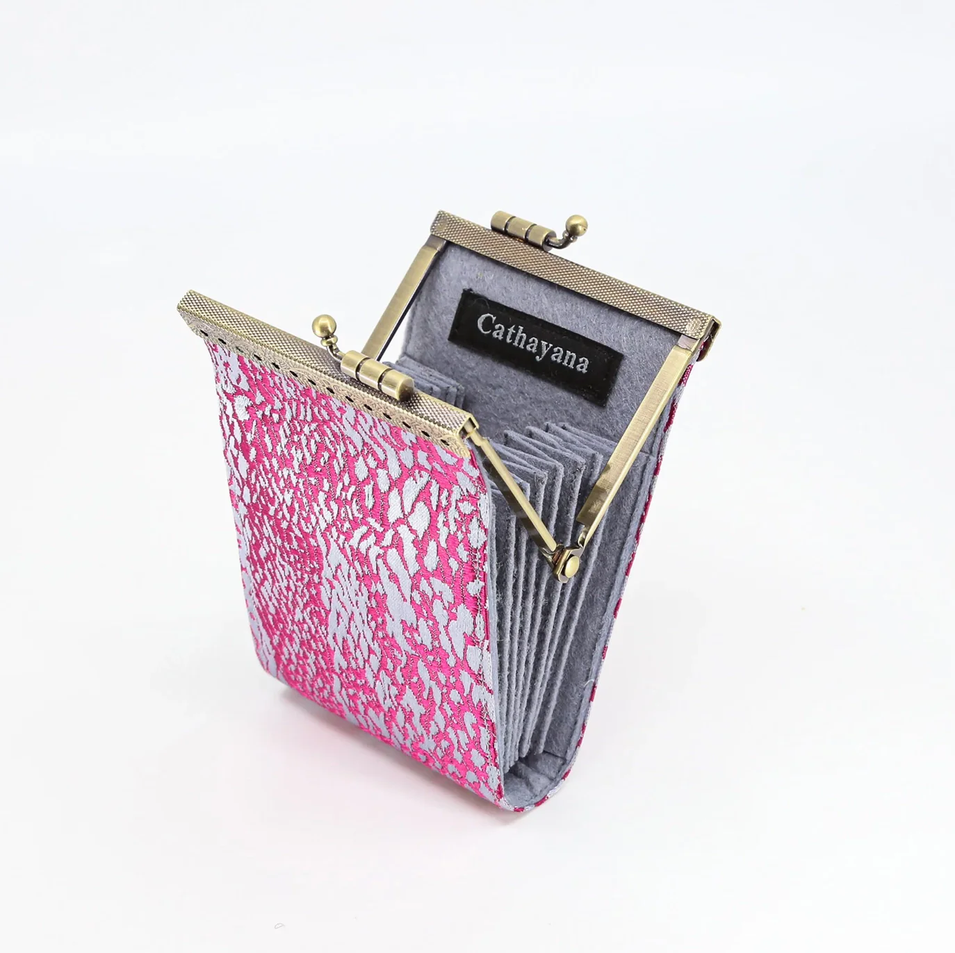 Cathayana Wallet: RFID Animal Print Card Holder - Image 4