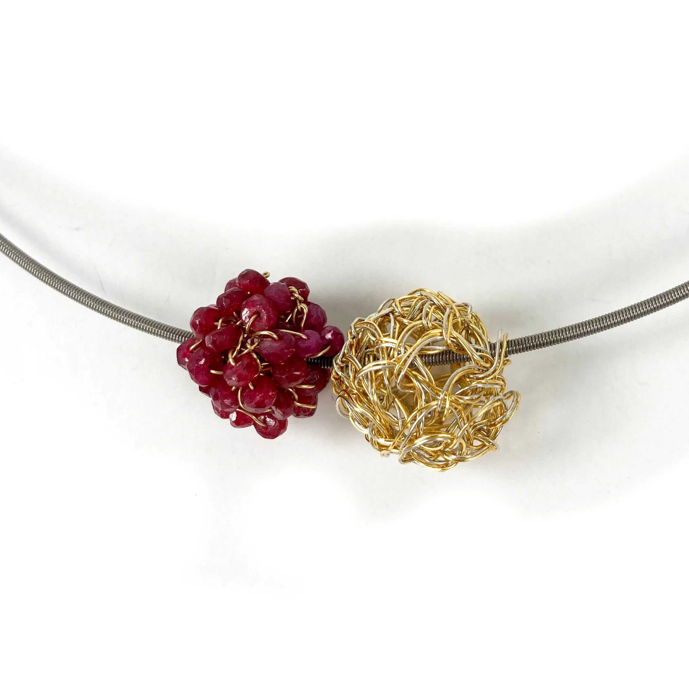 Cottler Fox: Neckwire and Beads; build your own necklace - Image 2