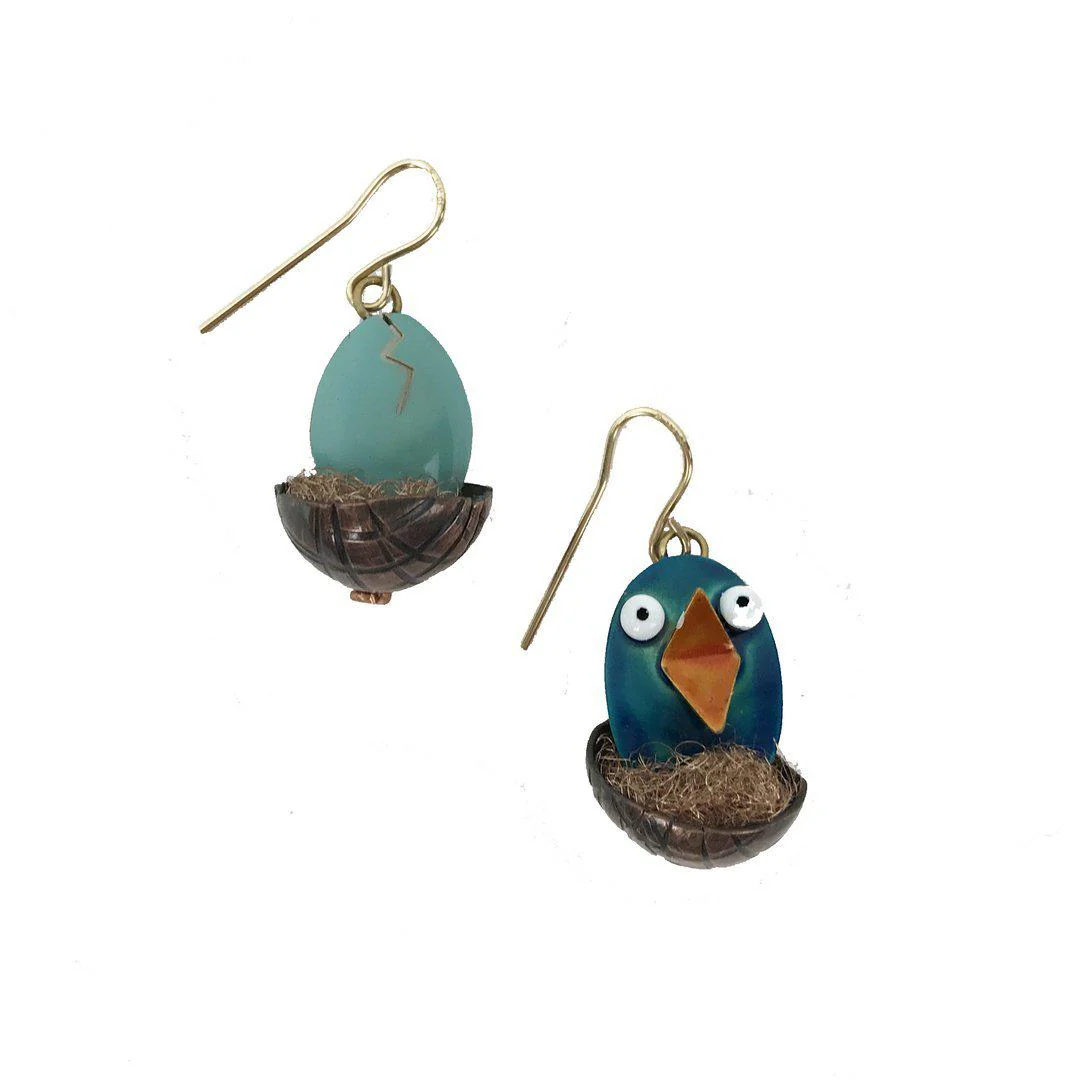Chickenscratch Earrings: Hatchlings - Image 3