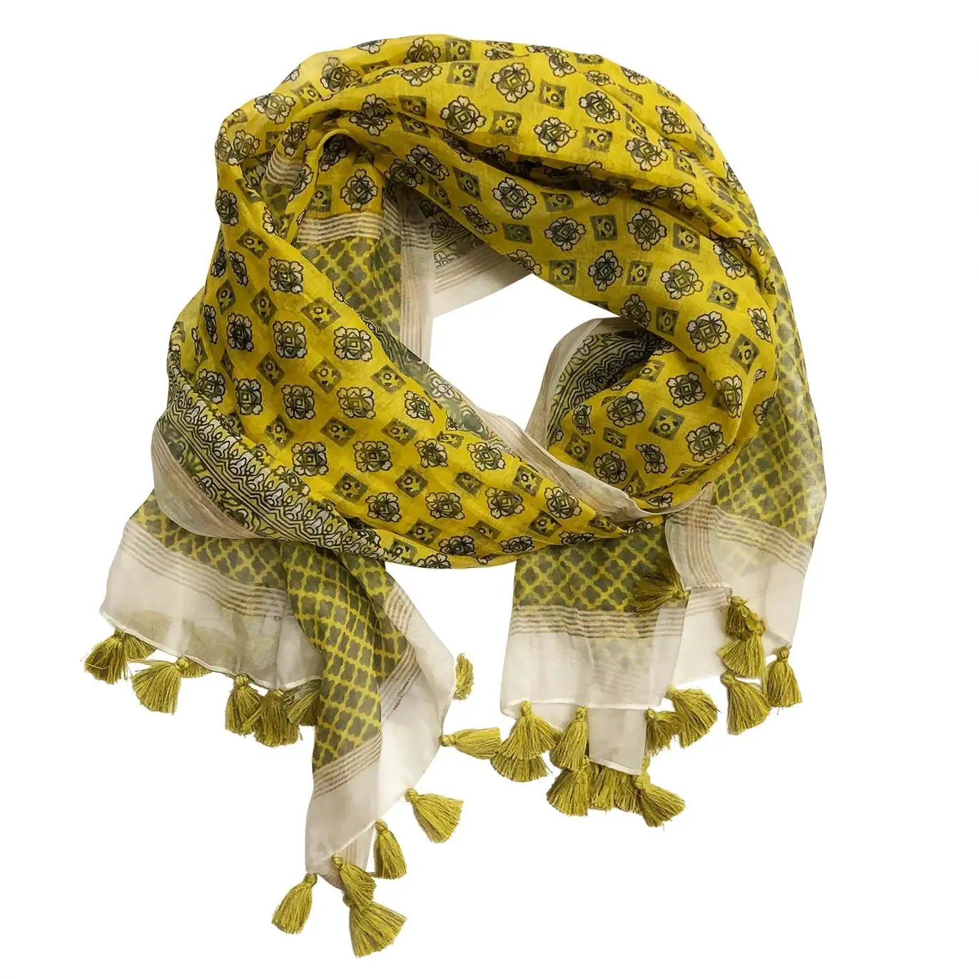 Chloe & Lex Scarf: Milana Fringed