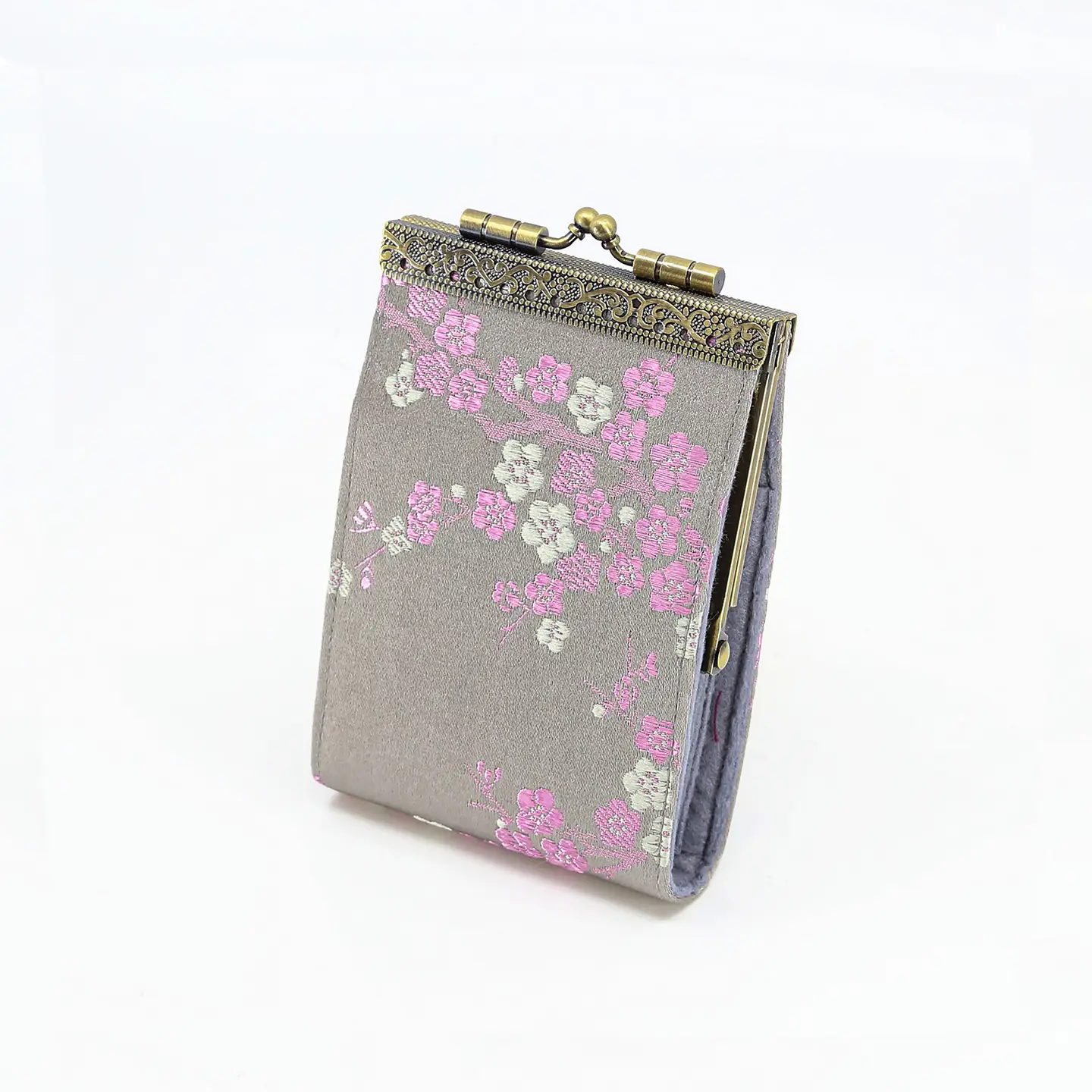 Cathayana Wallet: RFID Cherry Blossom Card Holder - Image 2