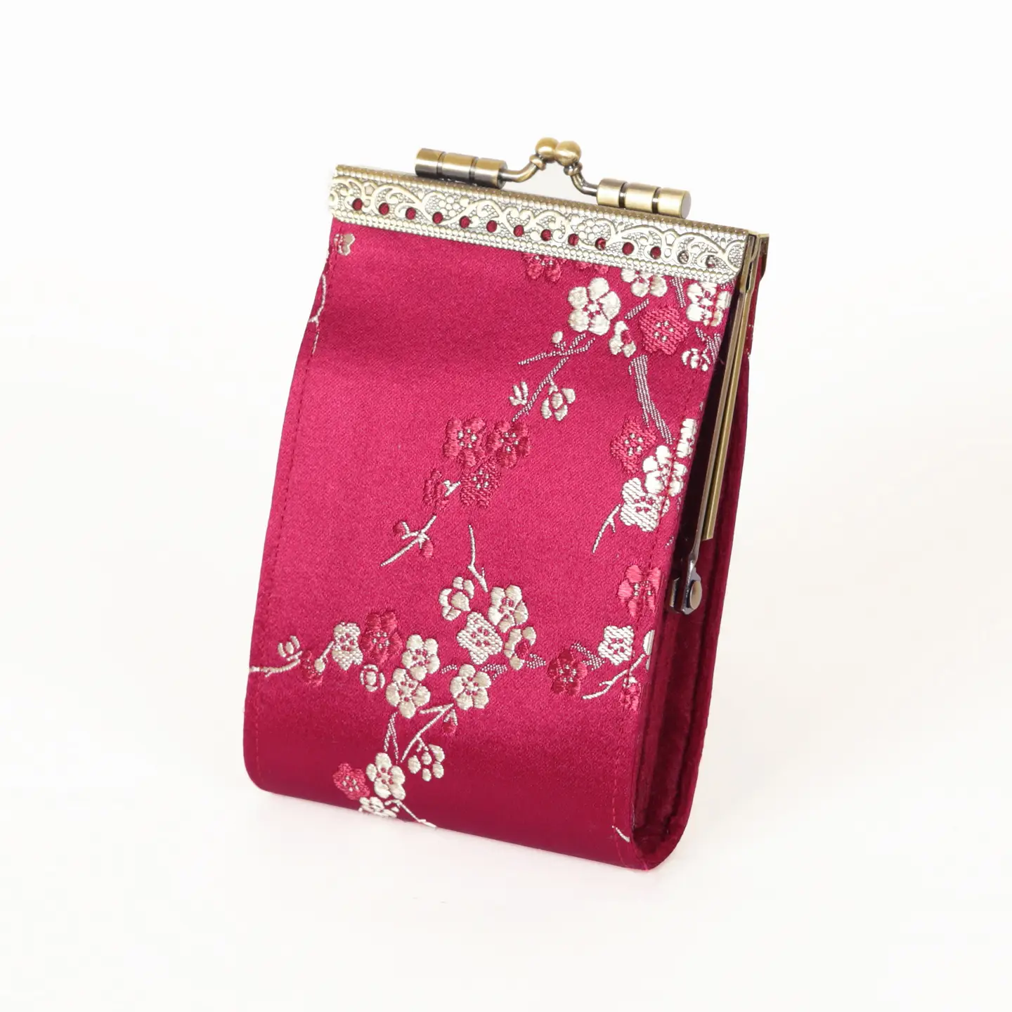 Cathayana Wallet: RFID Cherry Blossom Card Holder - Image 3