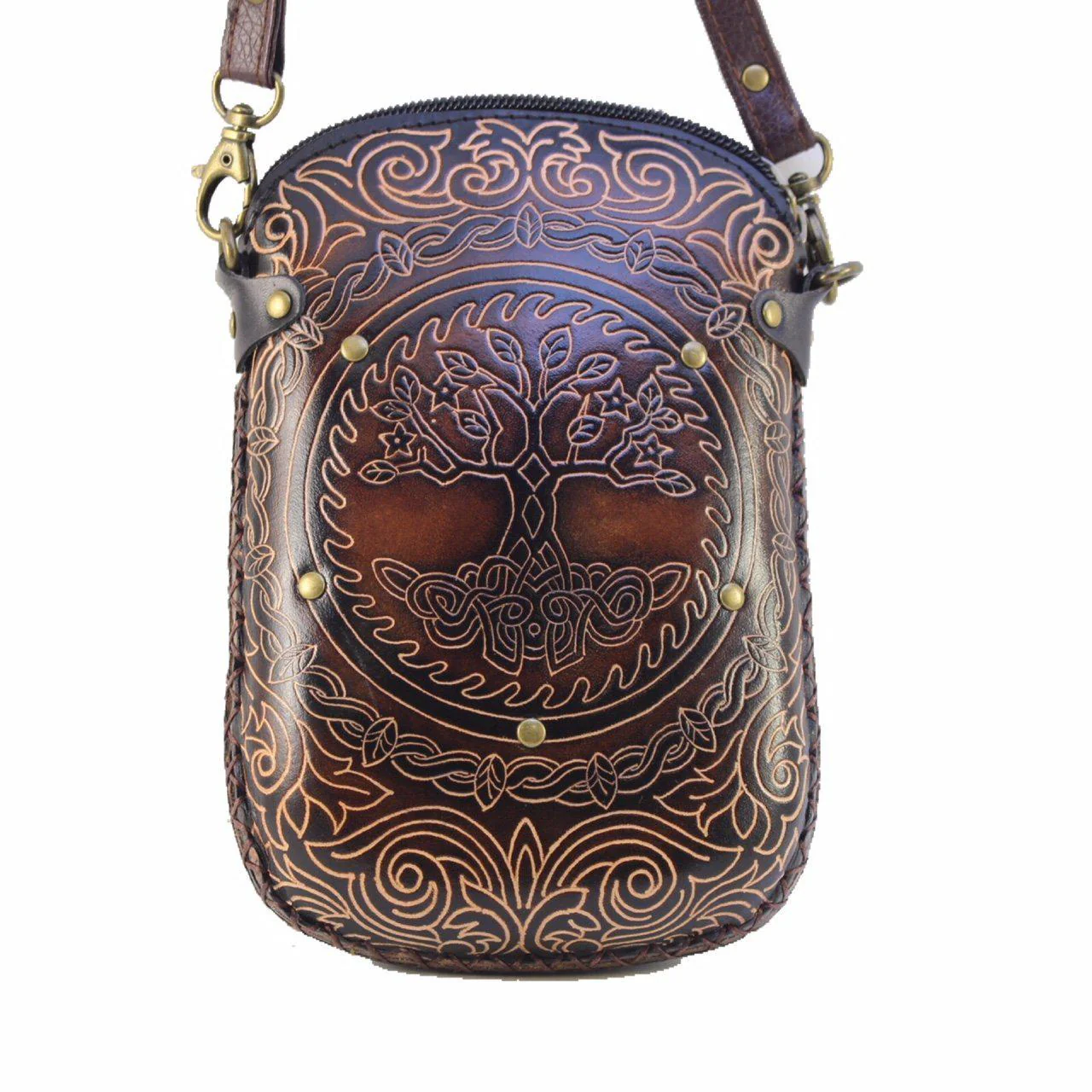 Sunflower Handmade Bag: Tree of Life Rectangle