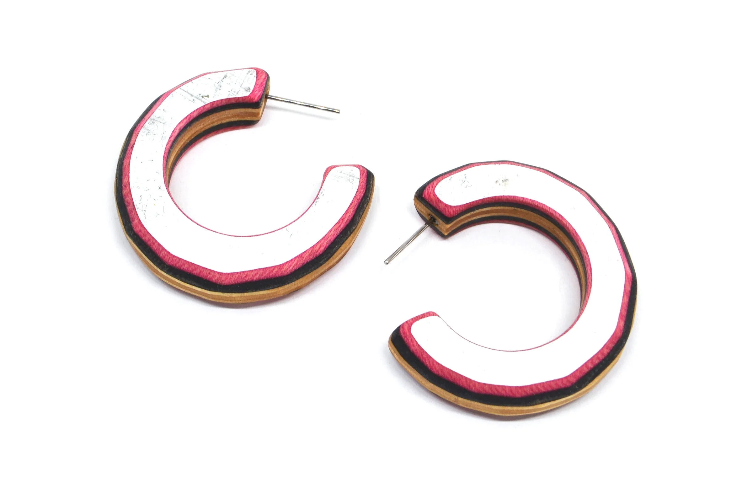 Tara Locklear Earrings: 3 Qtr. Round Cut Posts - Image 3