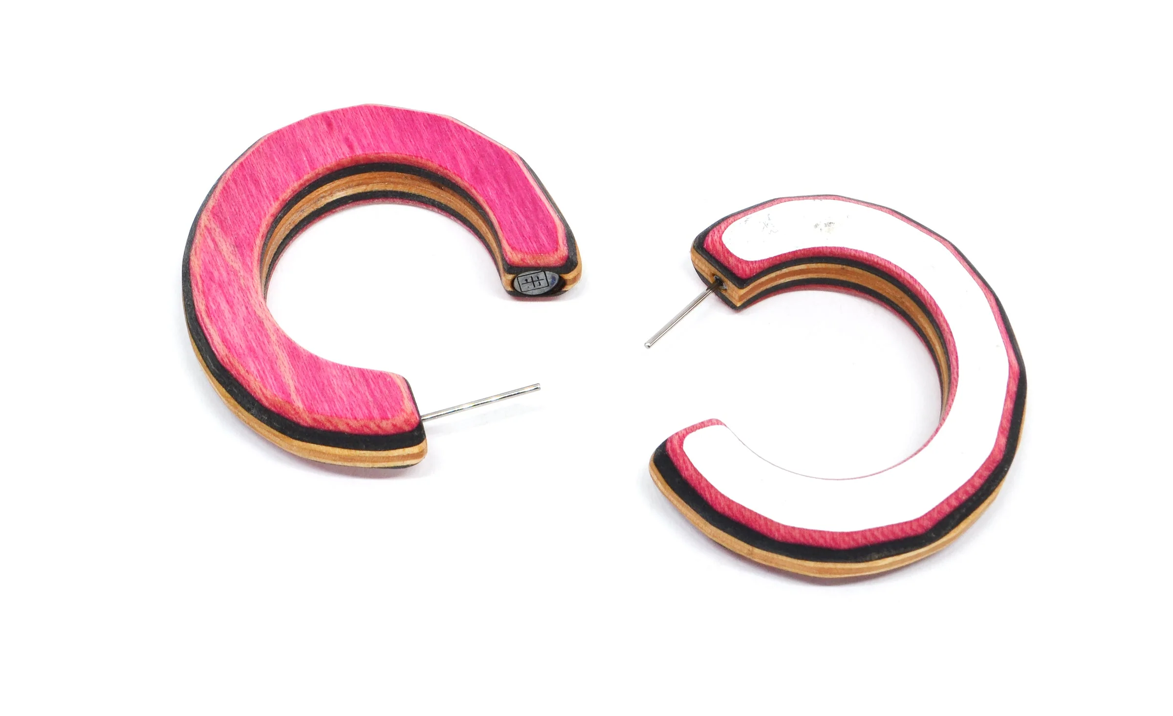Tara Locklear Earrings: 3 Qtr. Round Cut Posts - Image 4