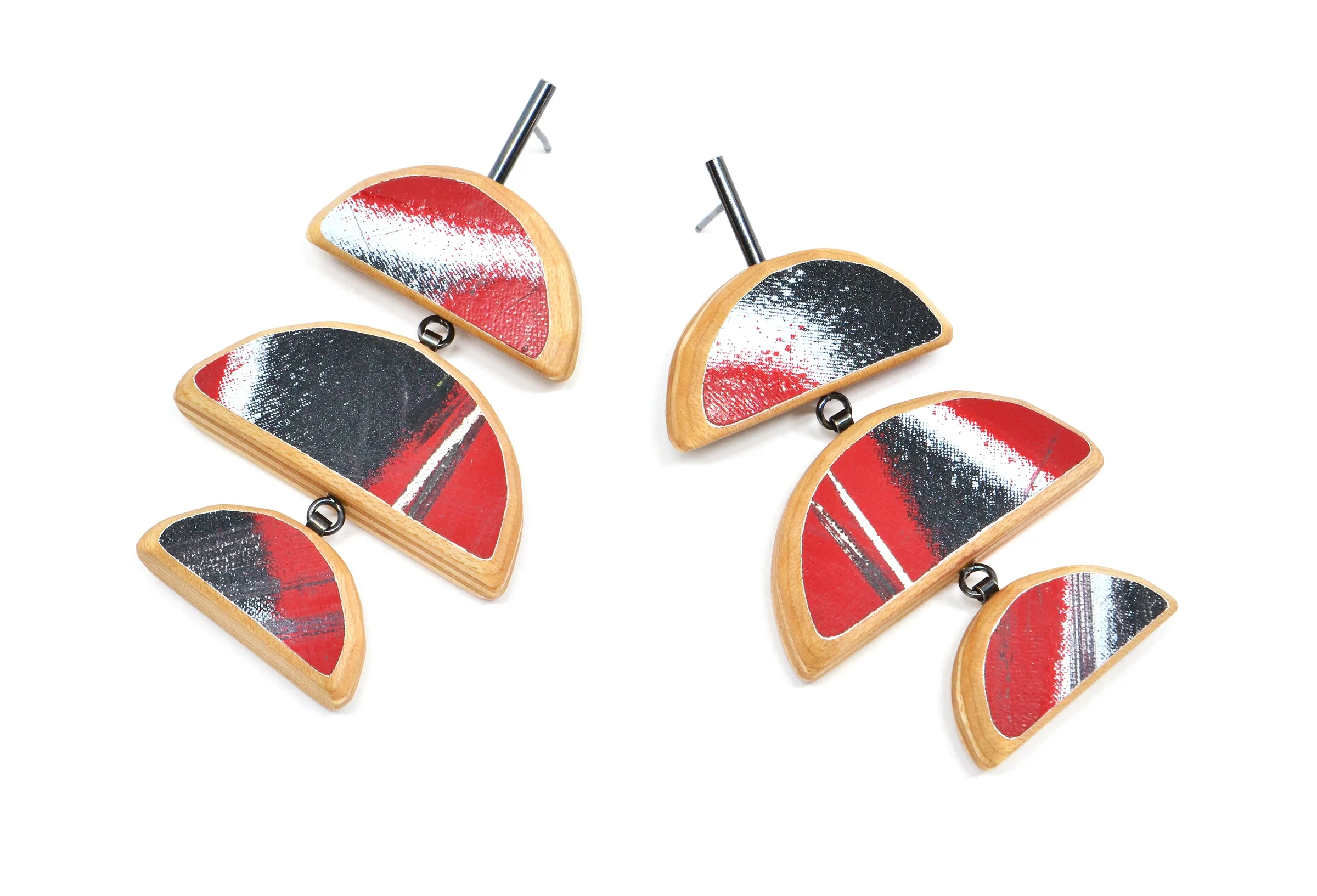 Tara Locklear Triple Diameter Dangles - Image 3