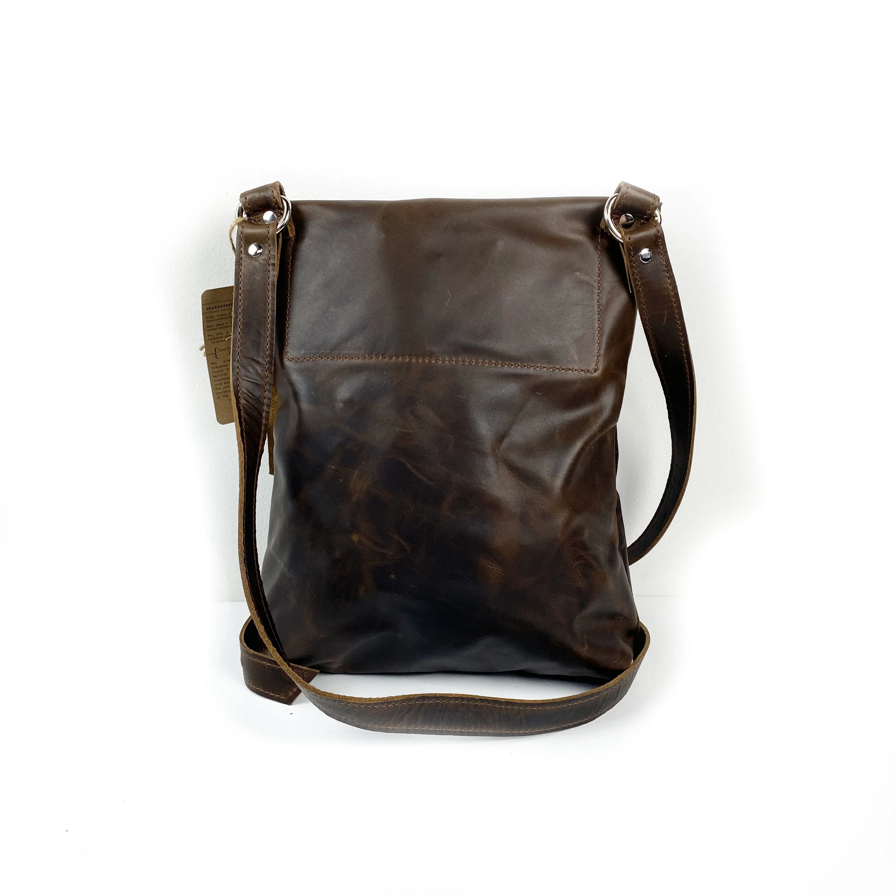 Divina Denuevo Bag: Urban Raw Edge Messenger - Image 6