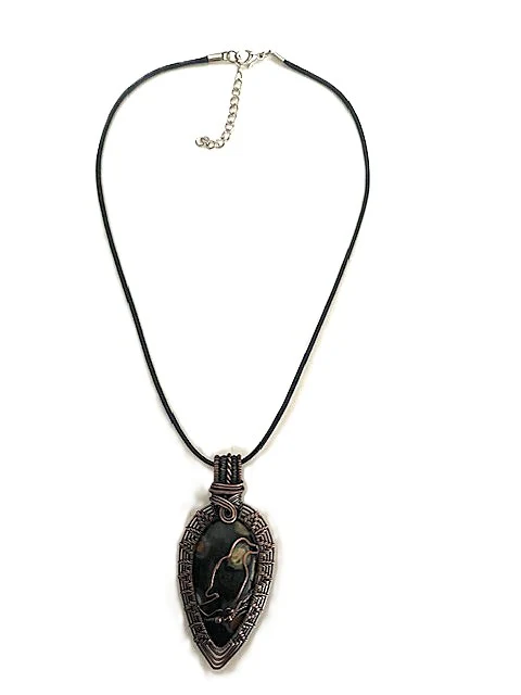 Drea Schaugaard Pendant Necklace: Raven - Image 3