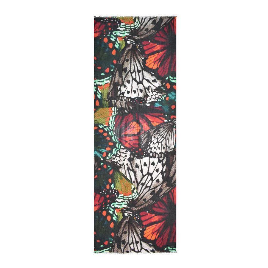 Dupatta Designs Scarf: Macheros Abstract Butterfly