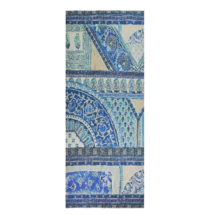 Dupatta Designs Scarf: Cosima Medallion Tile