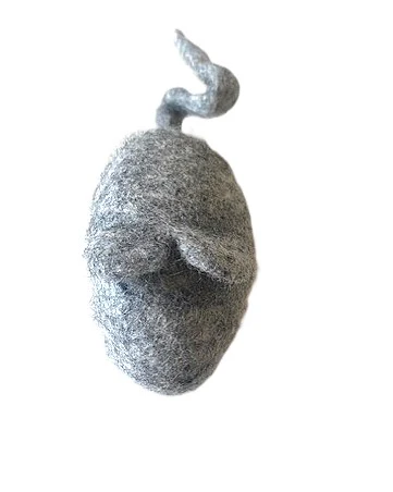 Fibres of Life: Felt Mouse Cat Toy - Image 4