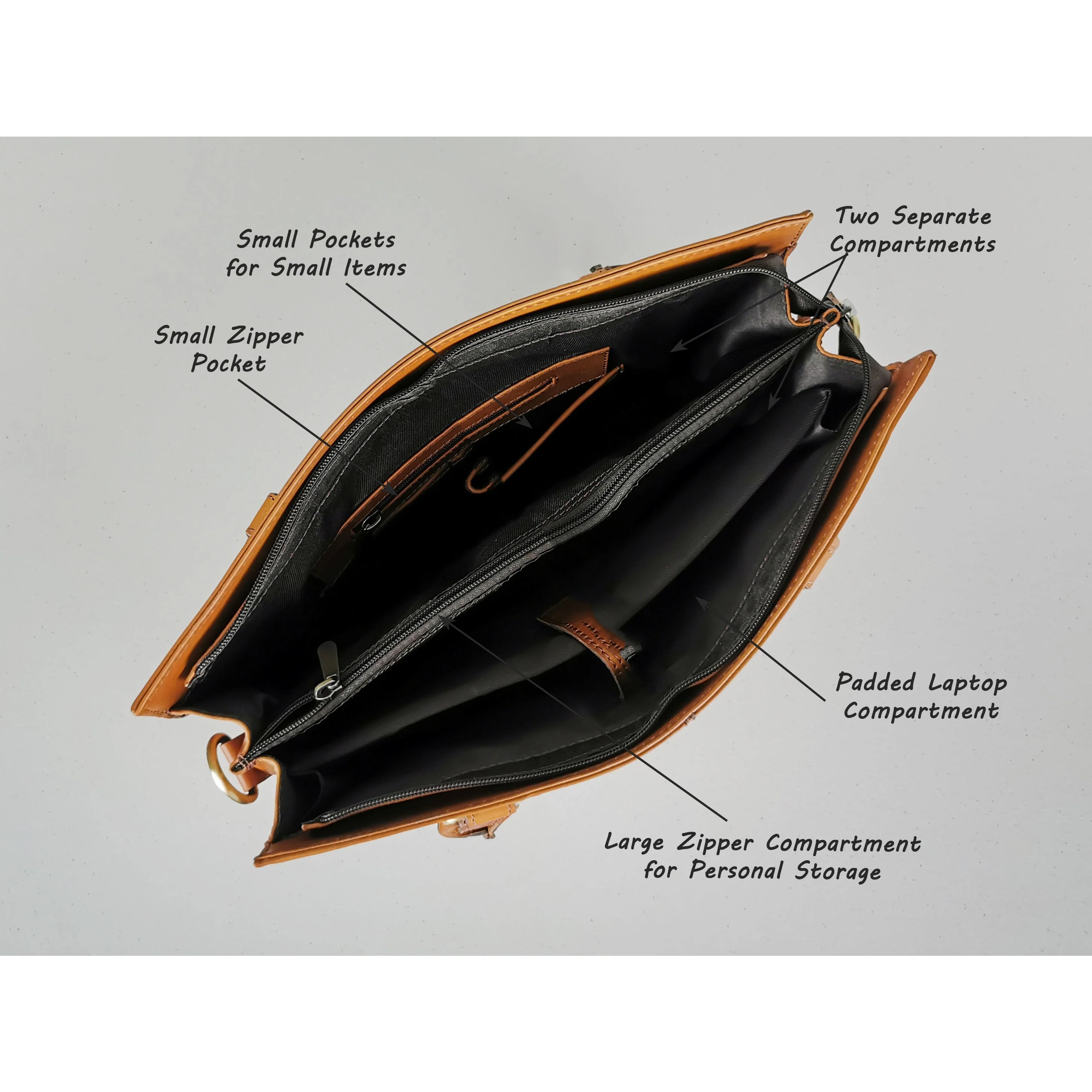 GoodHides Ltd. Bag: Signature 15" - Image 4