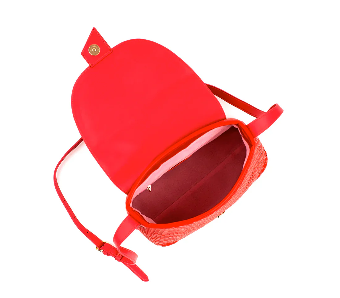 Gunas Bag: Kate, Red & Pink - Image 6