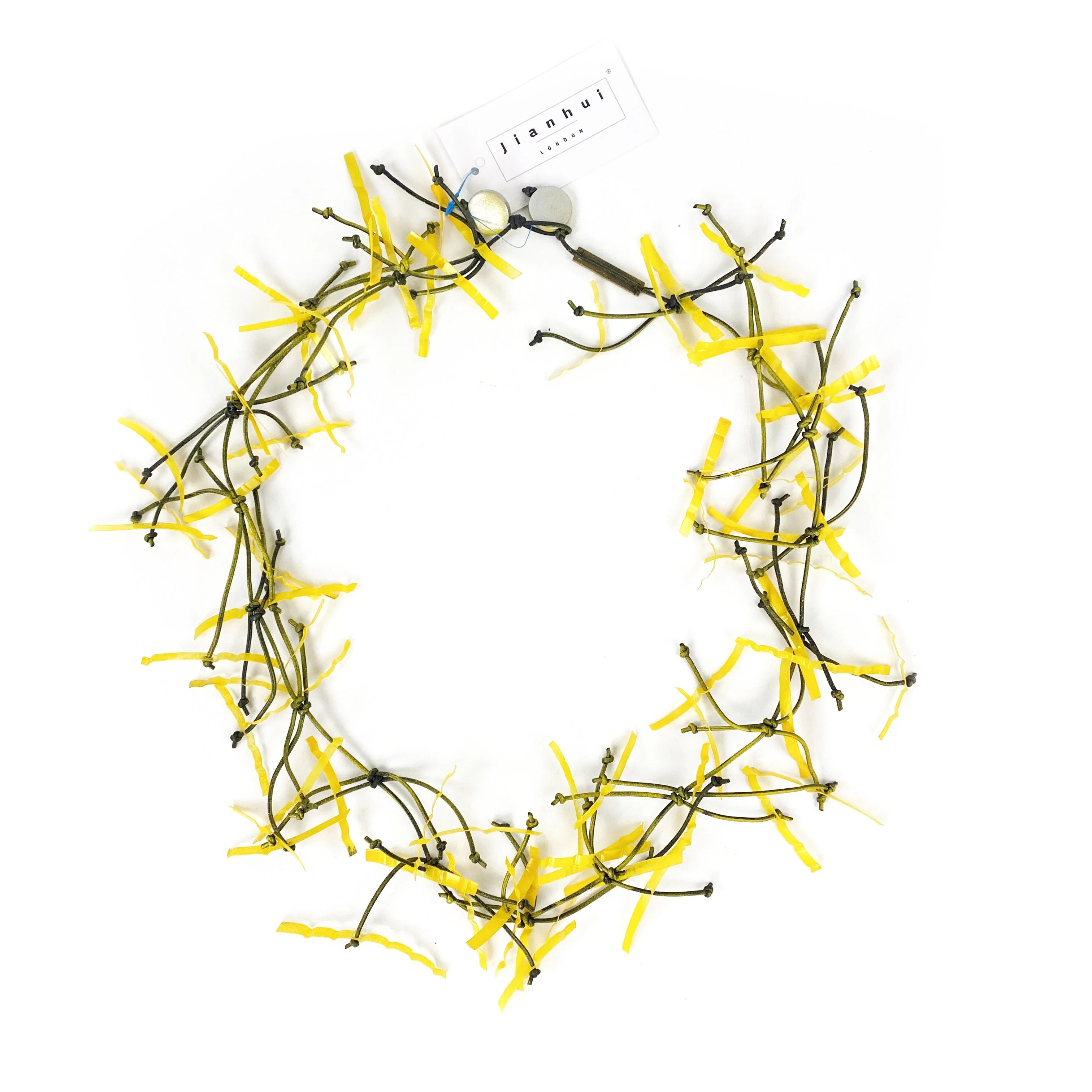 Jianhui London Necklace: Aqua Willow Tree - Image 4