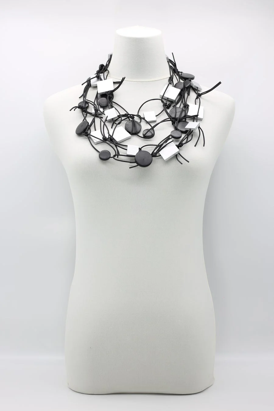 Jianhui Necklace: Double Squares and Coins - Image 6