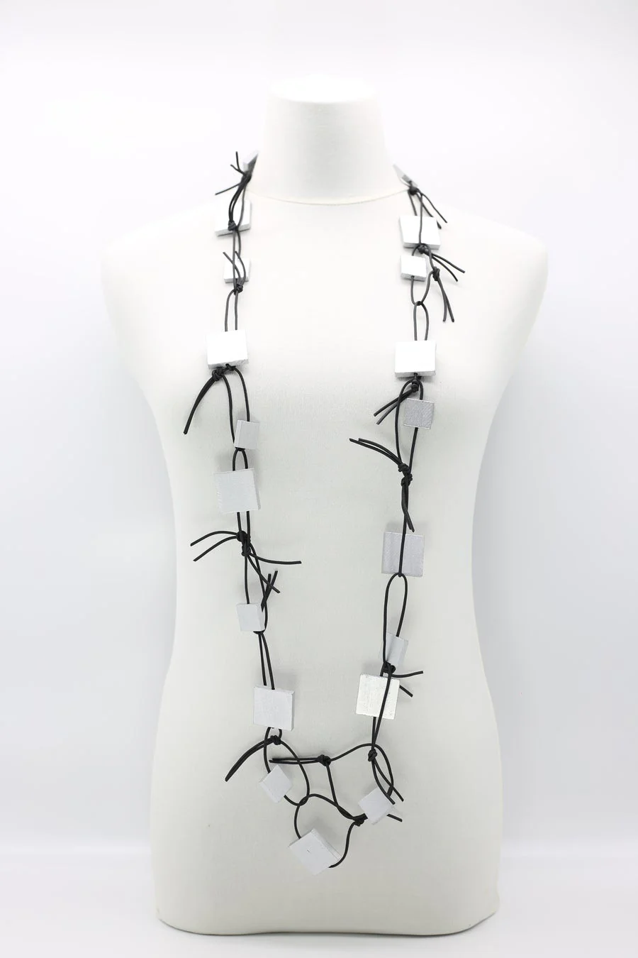 Jianhui Necklace: Double Squares and Coins - Image 7