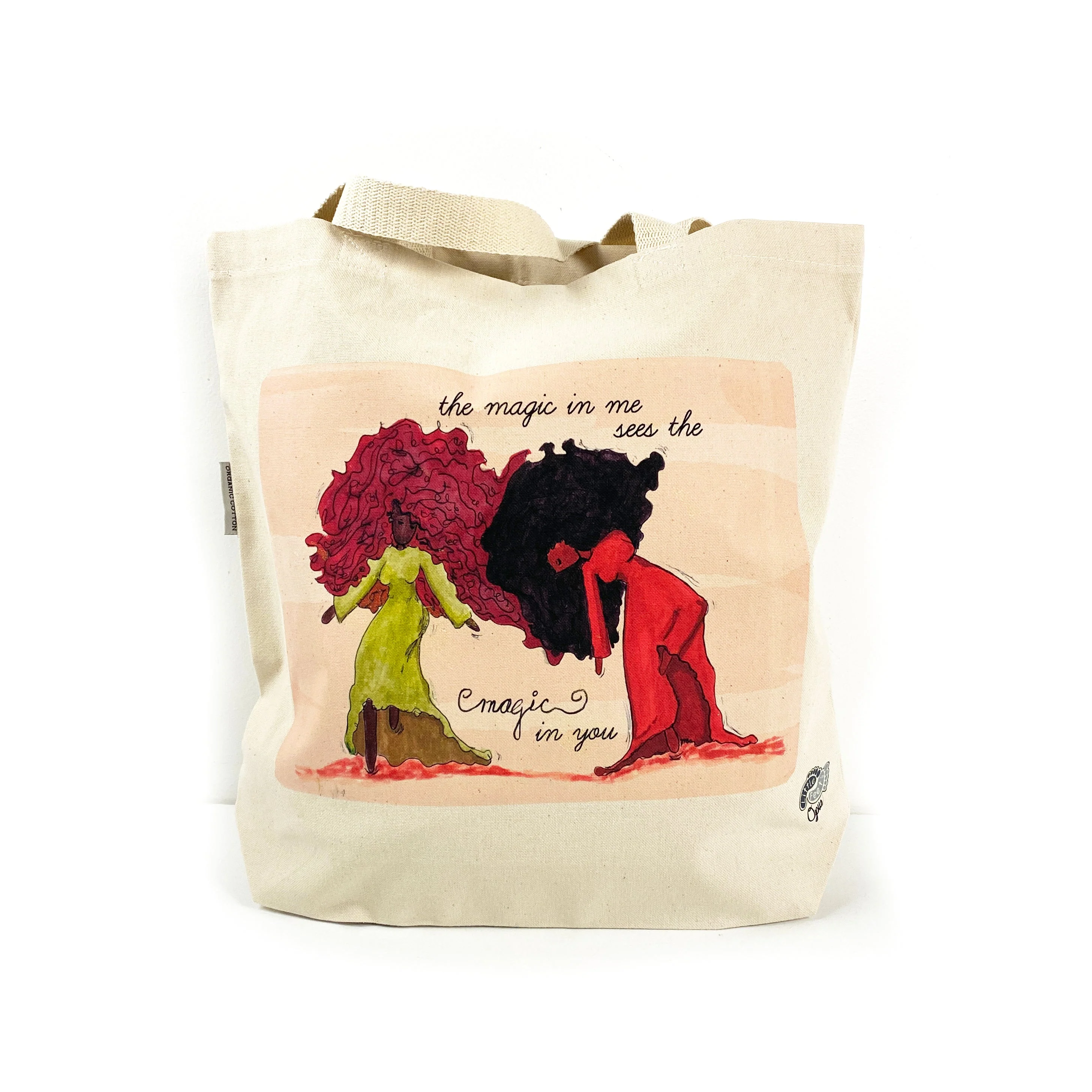 Little Feet's Opus Bag: Cotton Tote - Image 6