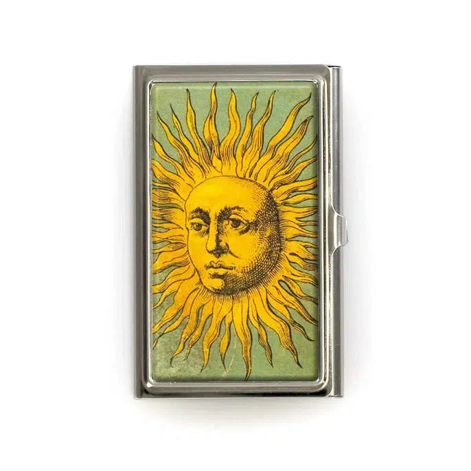 Lucy Lu Card Case: Old Sun Funky Tarot
