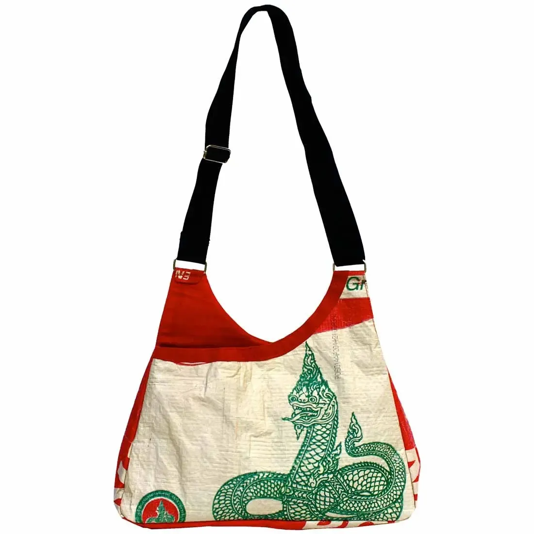 Malia Designs Bag: Serpent Triangle Shoulder Bag