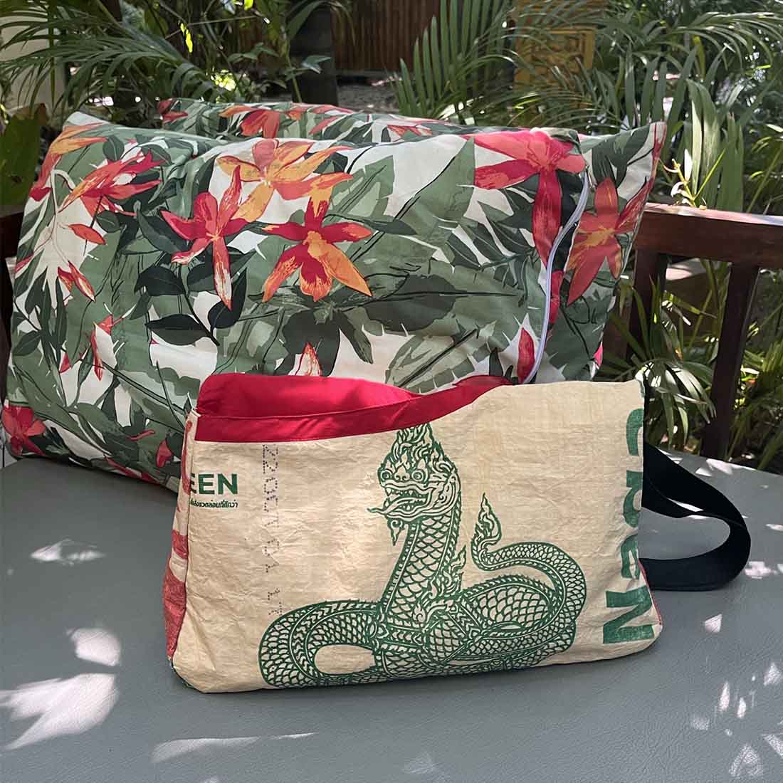 Malia Designs Bag: Serpent Triangle Shoulder Bag - Image 4