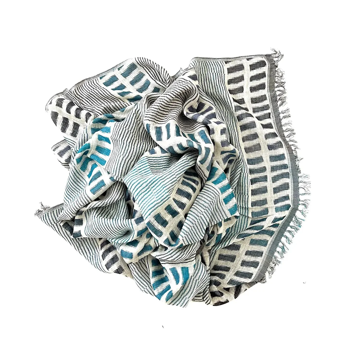 Marigold Row Scarf: Silk Stole - Image 3