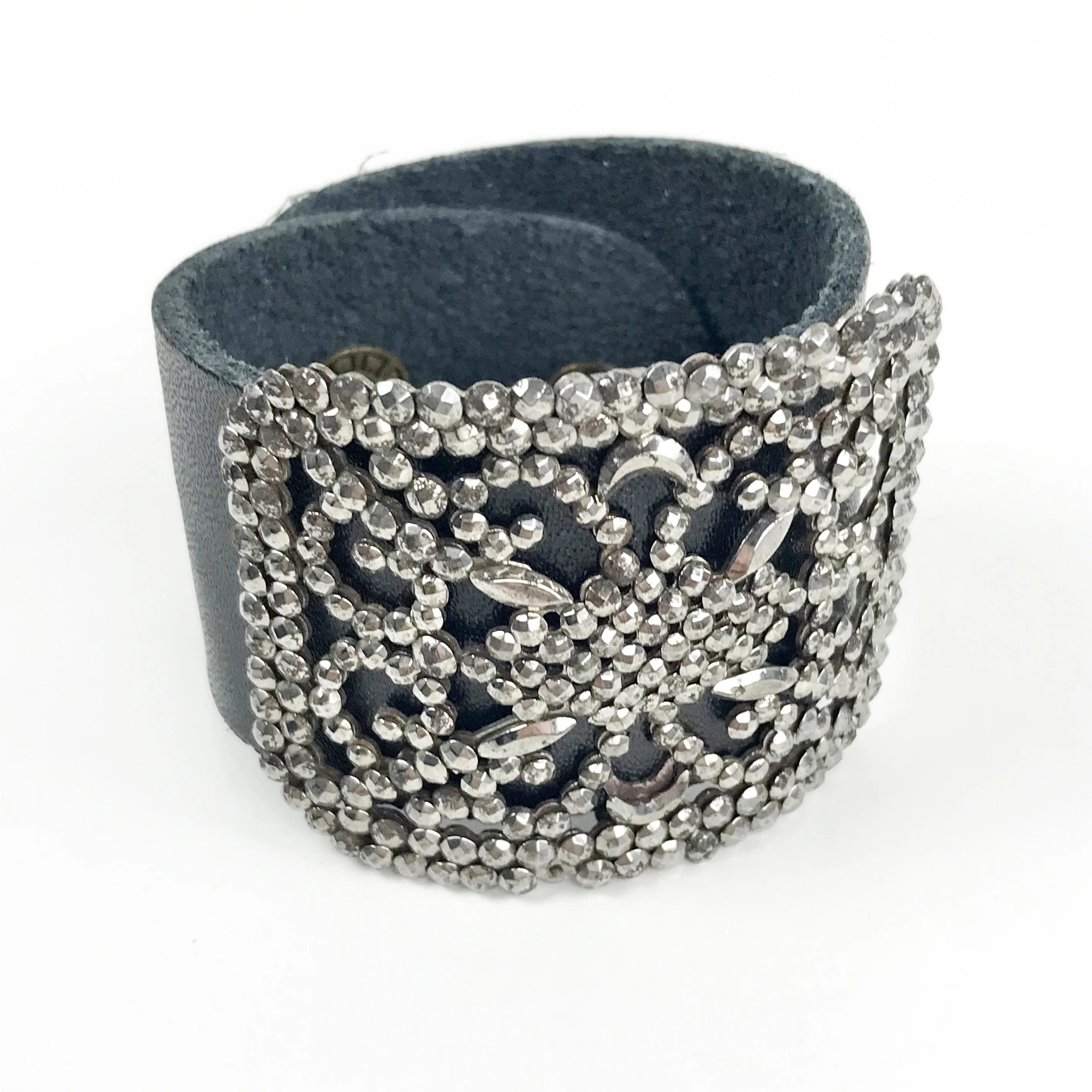 My Mothers Buttons Bracelet: French Steel Cut Buckle - Image 3