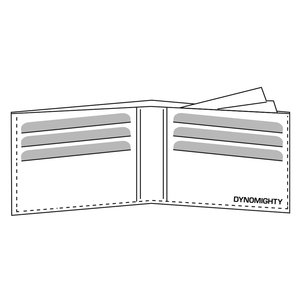 Mighty Wallet, Dynomighty Stitched Billfold: Explorer - Image 5