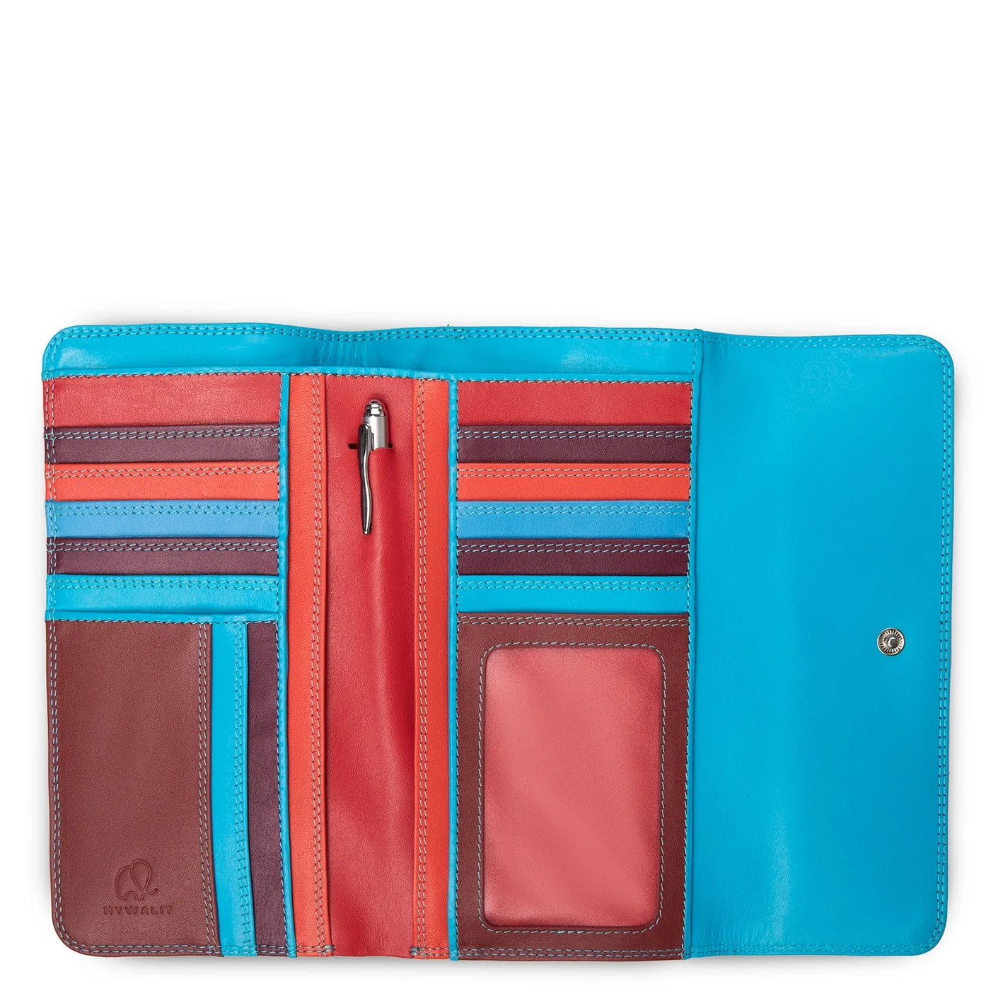 mywalit Wallet: Tri-Fold W/ Outer Zip Purse - Image 6