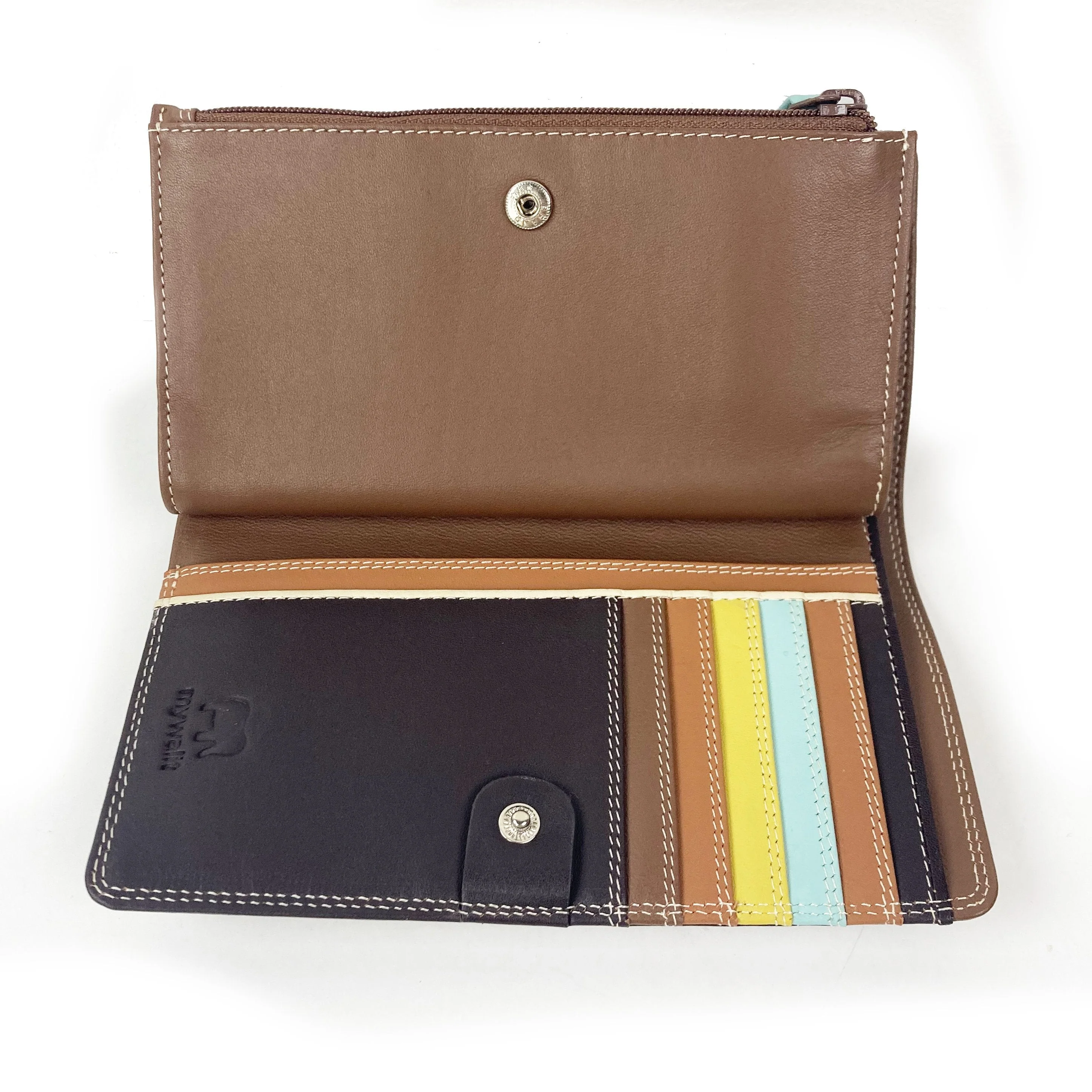 mywalit Wallet: Zipped Center, Mocha - Image 3
