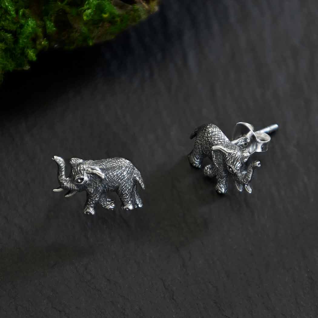 Nina Designs Earrings: Elephant Posts