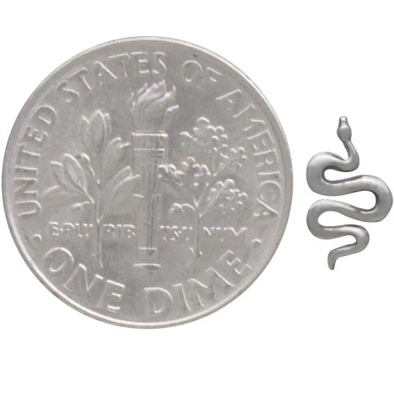 Nina Designs Earrings: Snake Post - Image 3