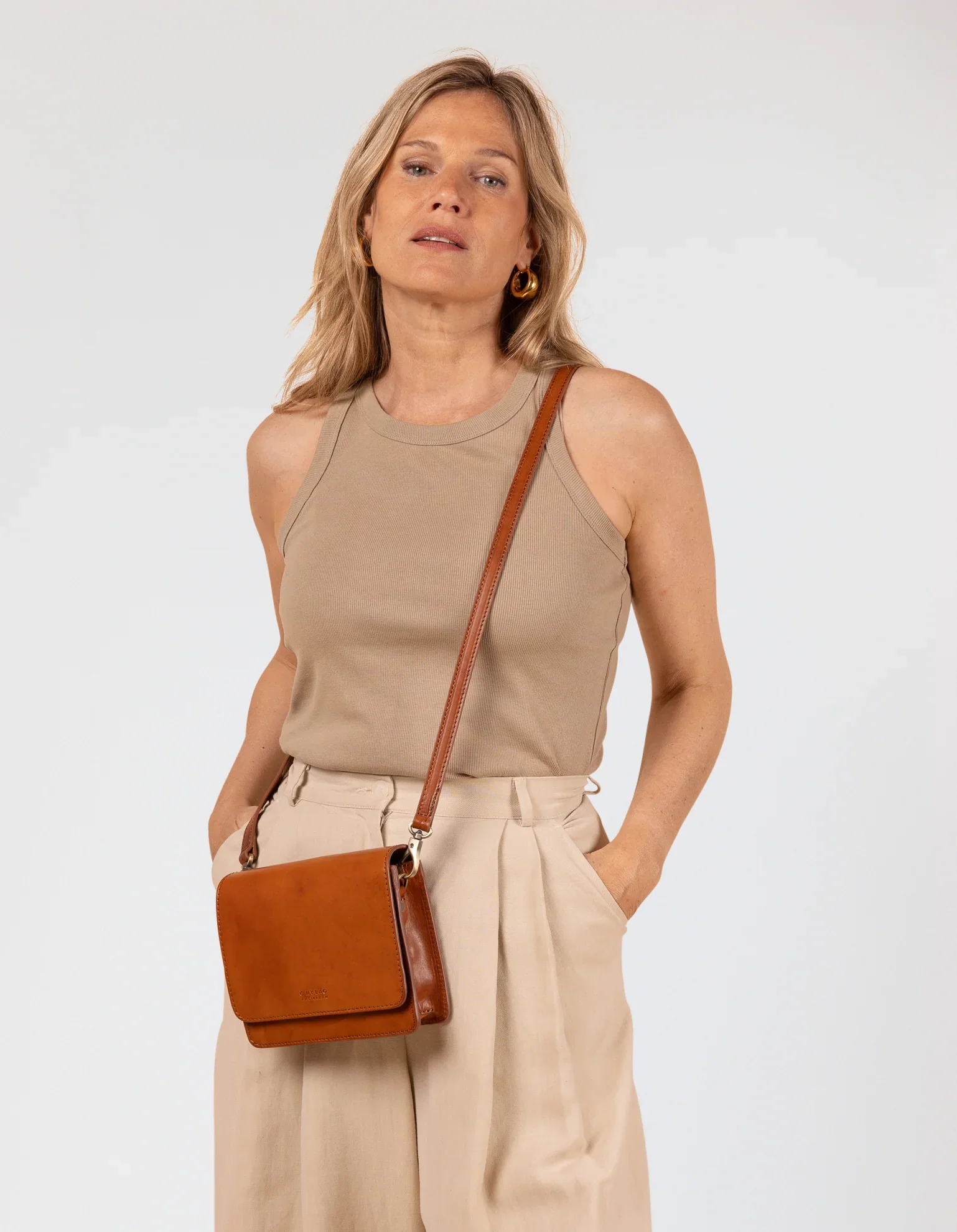 O My Bag: Mini Audrey, Cognac - Image 7