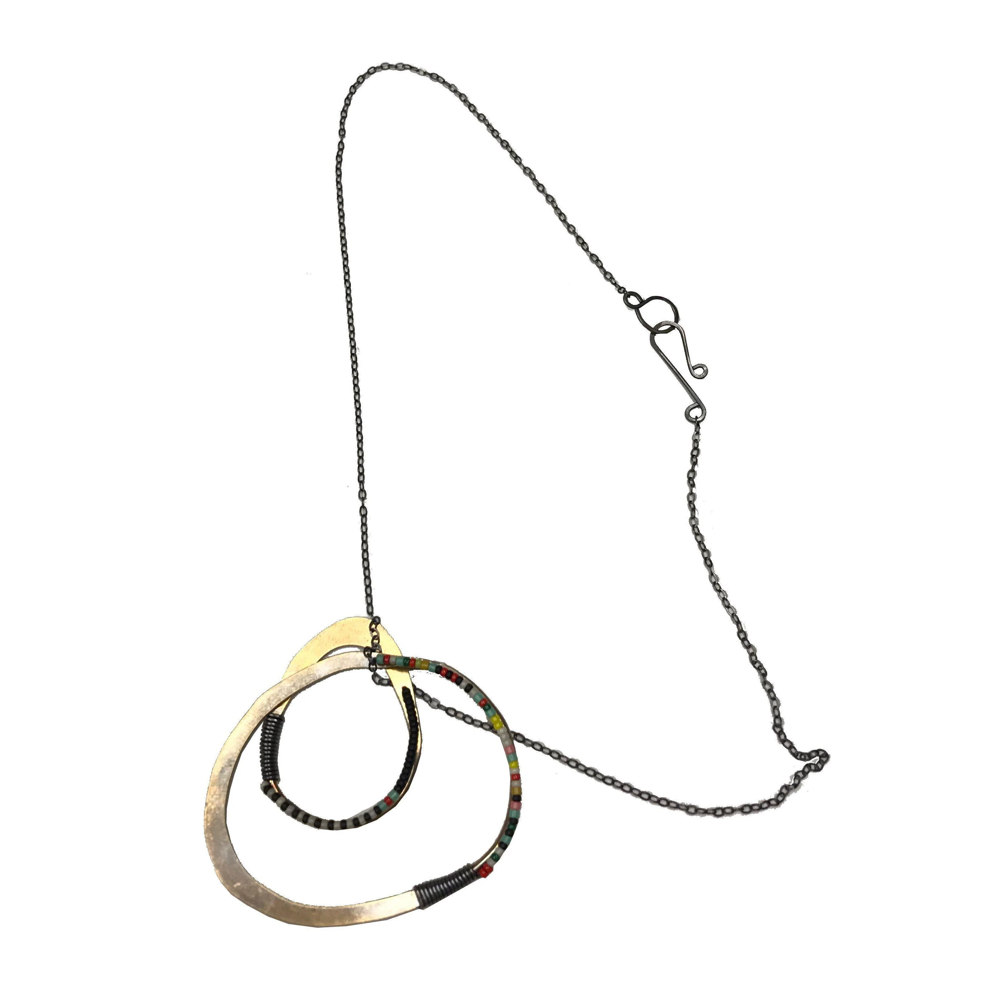 Olivia de Soria Necklace: Double Hoop - Image 7
