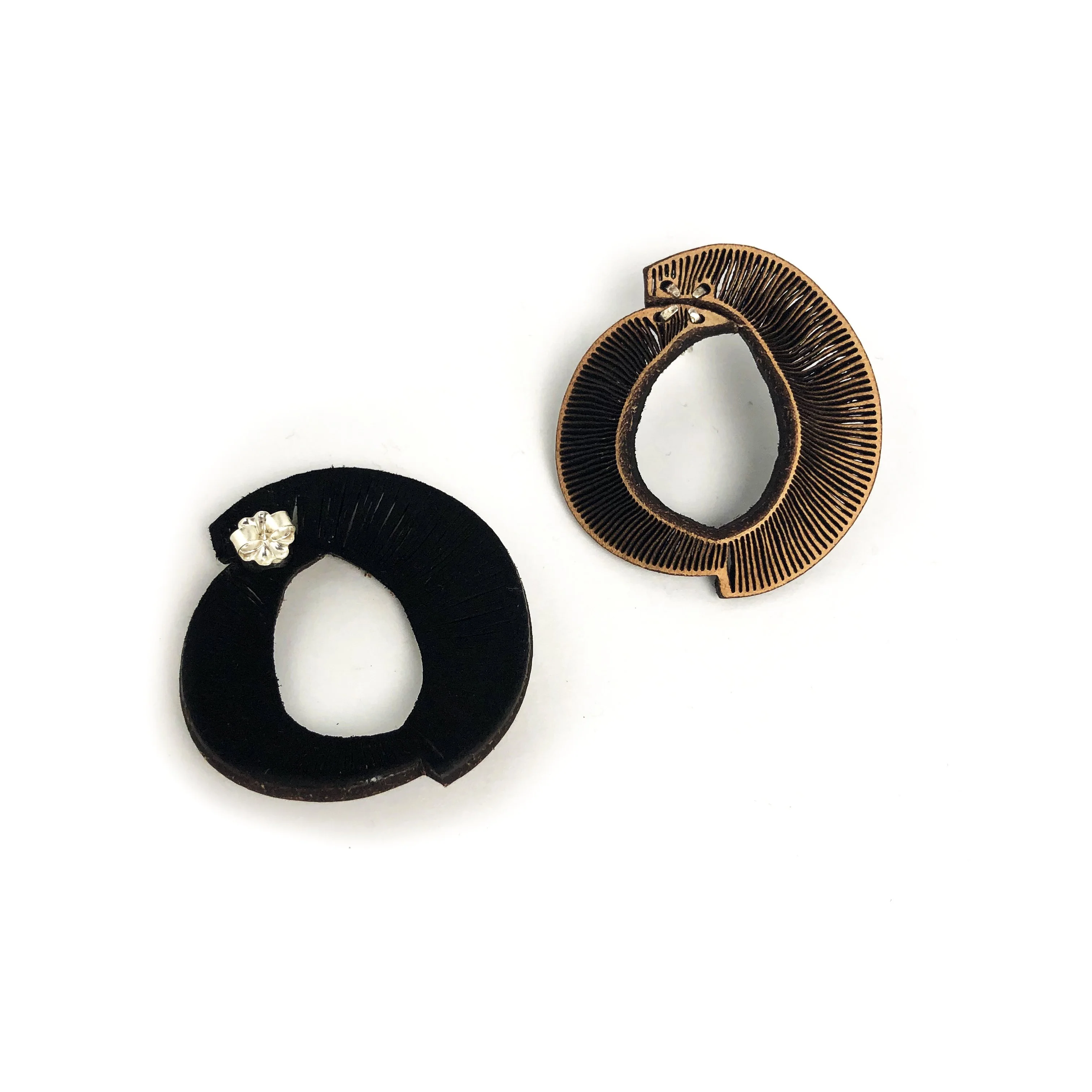 Oropopo Earrings: Cave Loop - Image 3