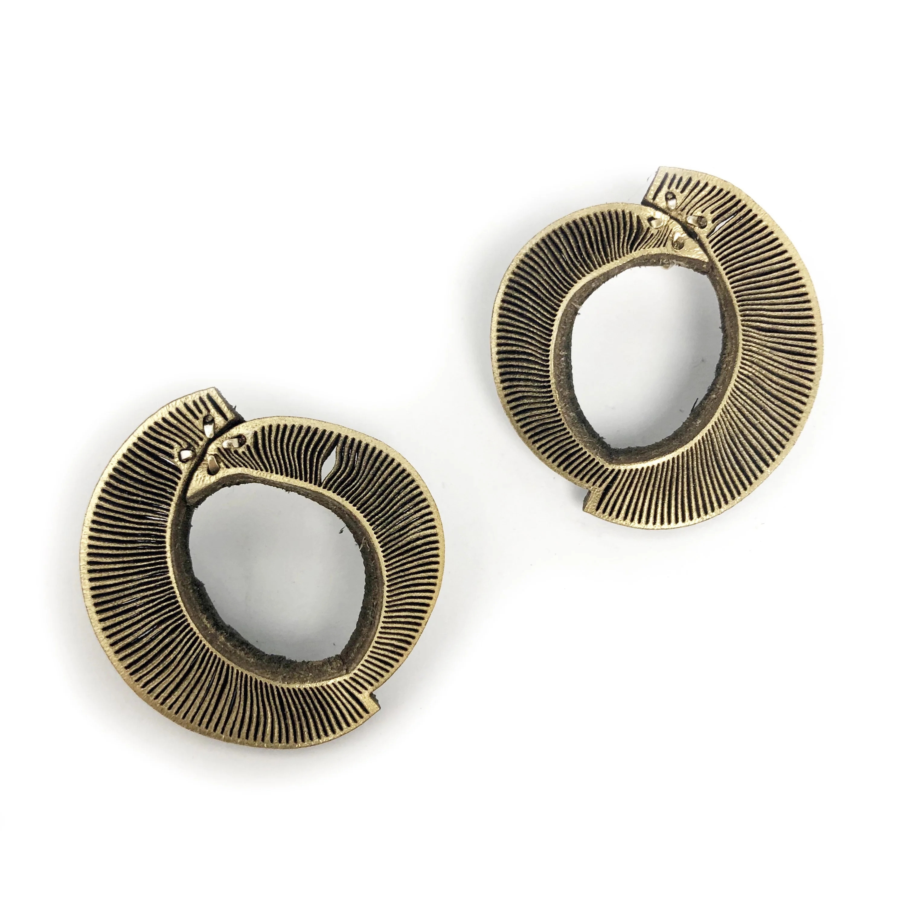 Oropopo Earrings: Cave Loop - Image 4