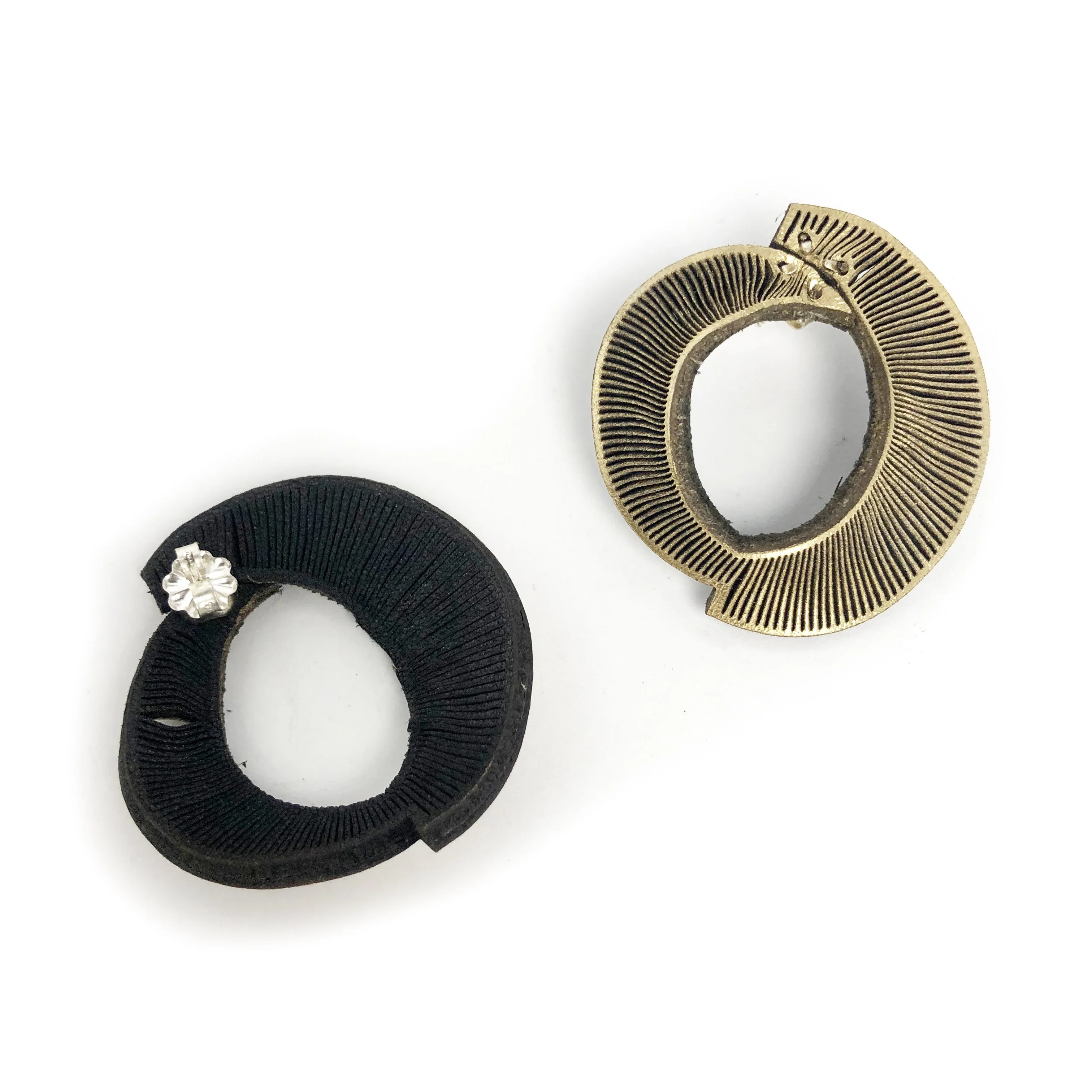 Oropopo Earrings: Cave Loop - Image 5